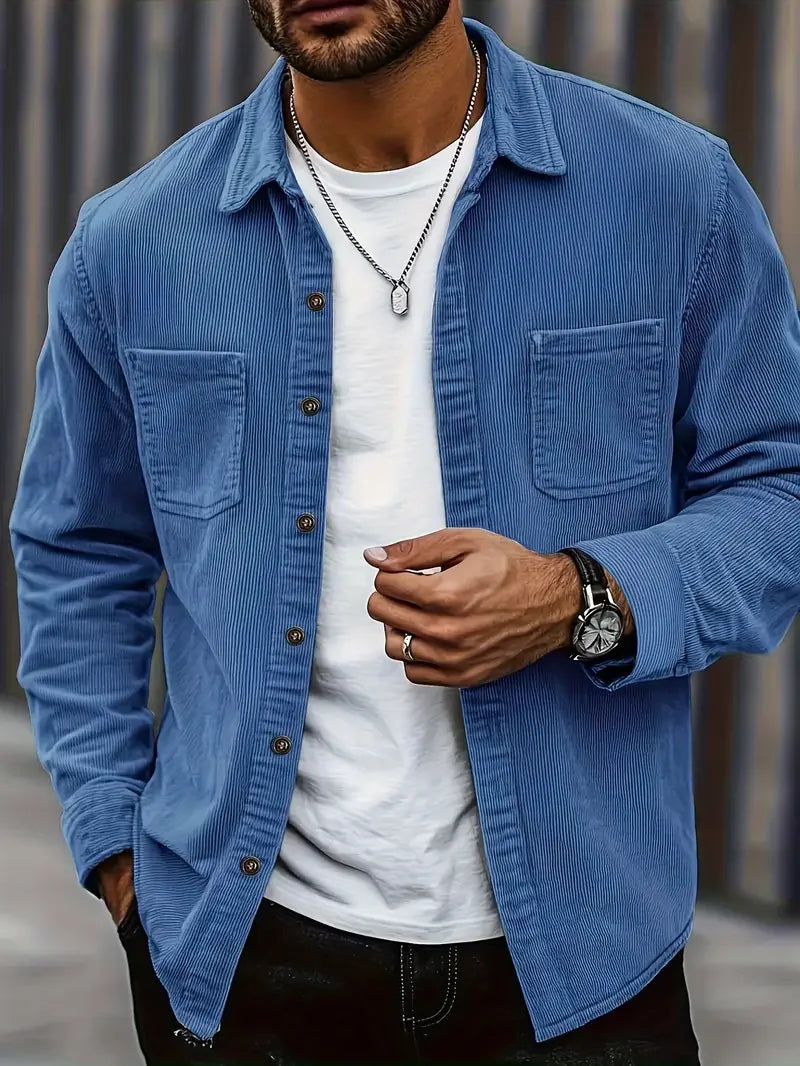 Lune London | Cord jacket for men - Casual cut with pockets