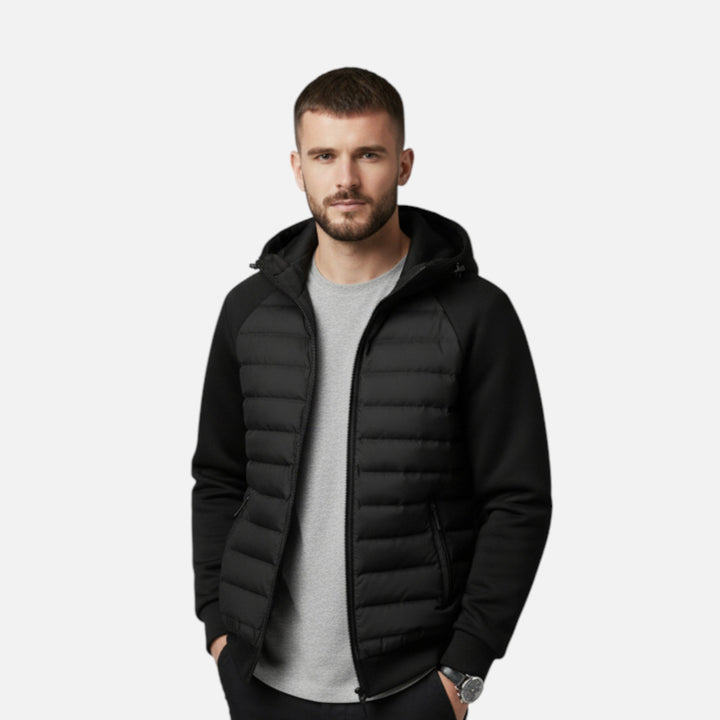 Lune London | Men's Down Jacket - Quilted Stitch Pattern - Winter