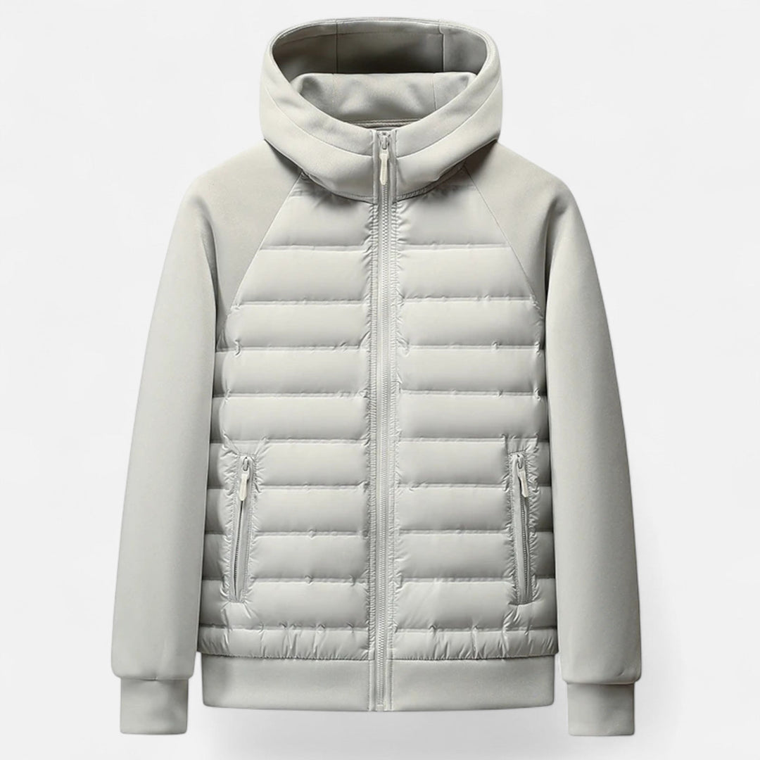 Lune London | Men's Down Jacket - Quilted Stitch Pattern - Winter
