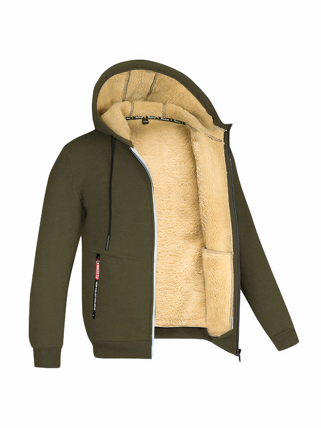 Lune London | Men's Fleece Jacket, Adjustable Fit - Winter