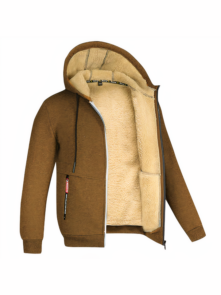 Lune London | Men's Fleece Jacket, Adjustable Fit - Winter