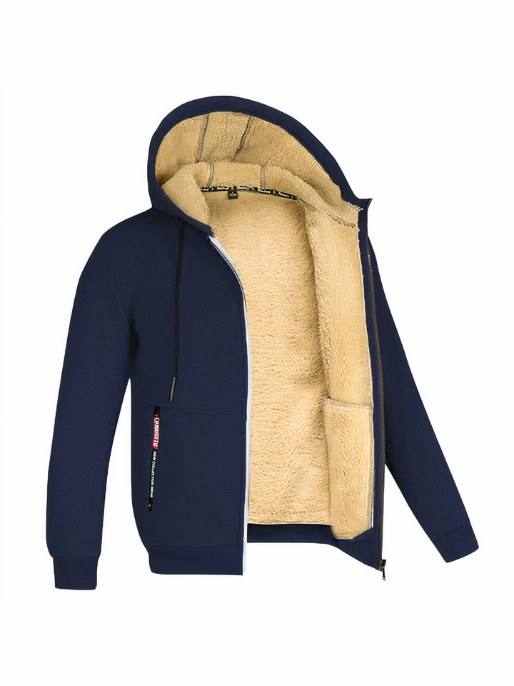 Lune London | Men's Fleece Jacket, Adjustable Fit - Winter