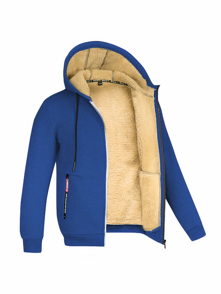 Lune London | Men's Fleece Jacket, Adjustable Fit - Winter