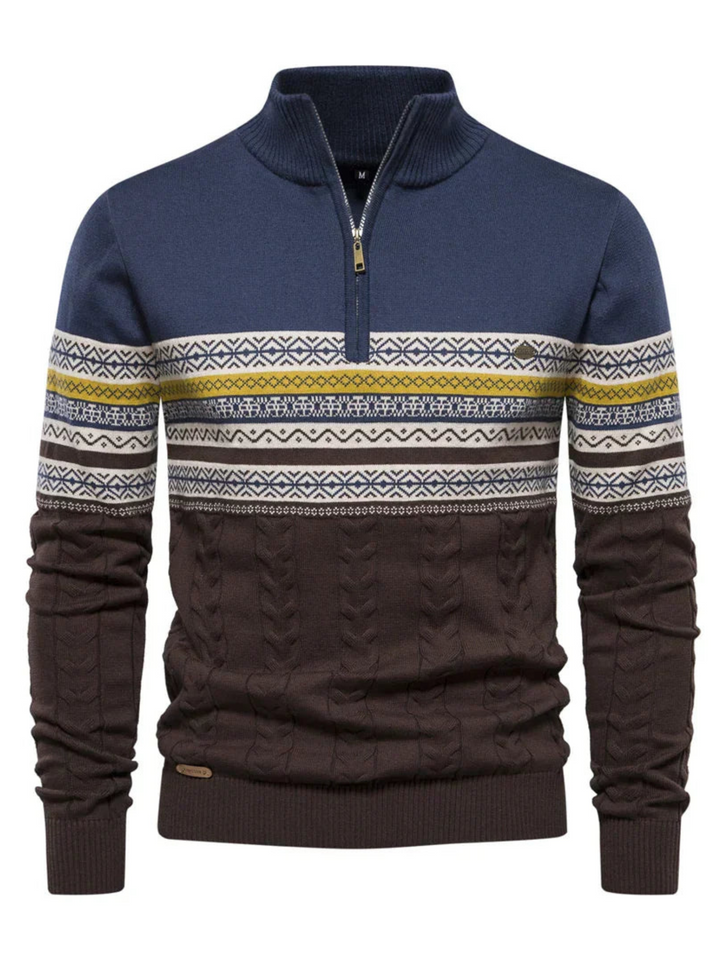 Lune London | Men's Half-Zip Sweater - Regular Fit