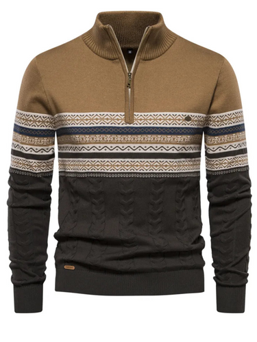 Lune London | Men's Half-Zip Sweater - Regular Fit