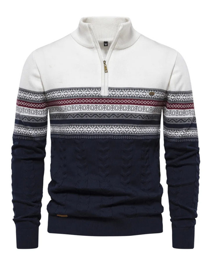 Lune London | Men's Half-Zip Sweater - Regular Fit