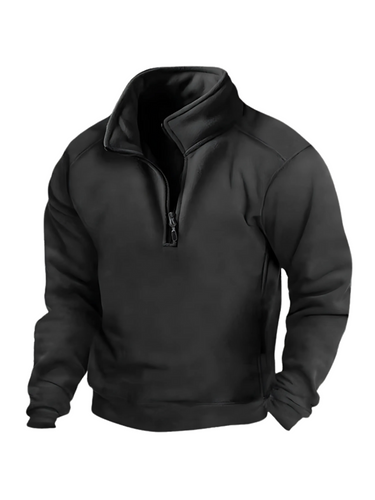 Lune London | Men's Half Zip Sweatshirt - Winter Fit
