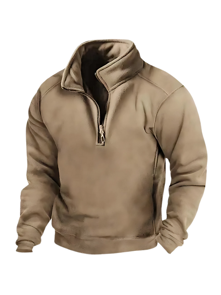 Lune London | Men's Half Zip Sweatshirt - Winter Fit