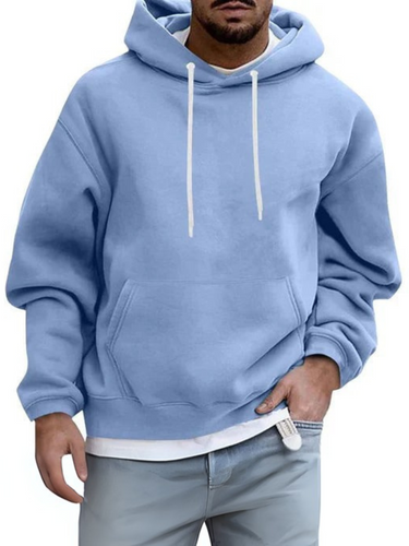 Lune London | Men's Hoodie, Adjustable Hood - Kangaroo Pocket