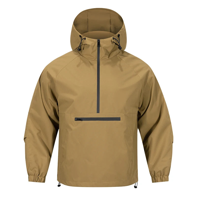 Lune London | Hooded Softshell Jacket for Men - Light Spring Clothing