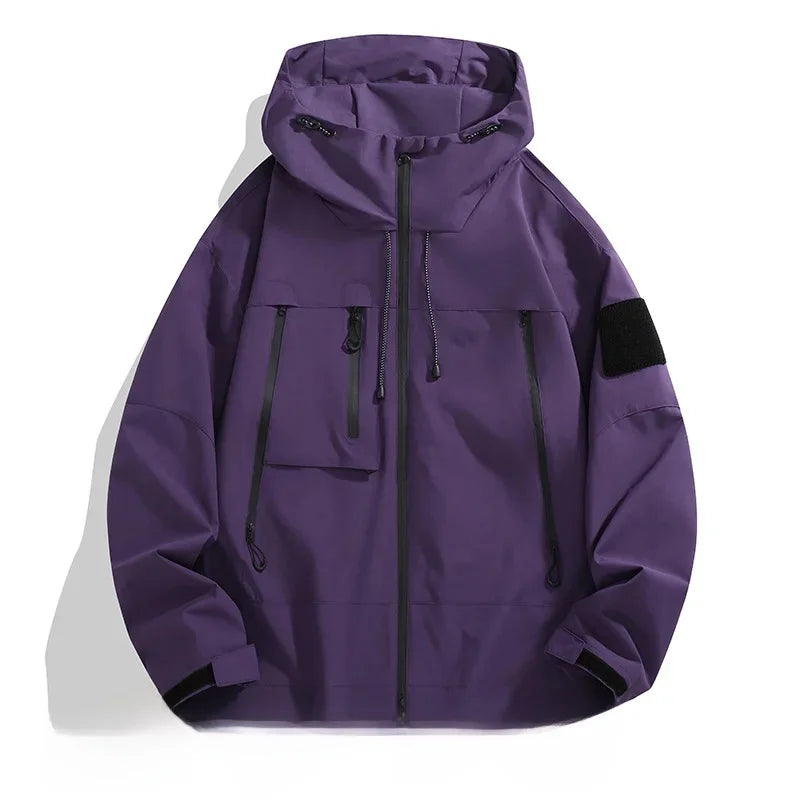 Lune London | Men's Softshell Jacket - Loose Fit with Hood