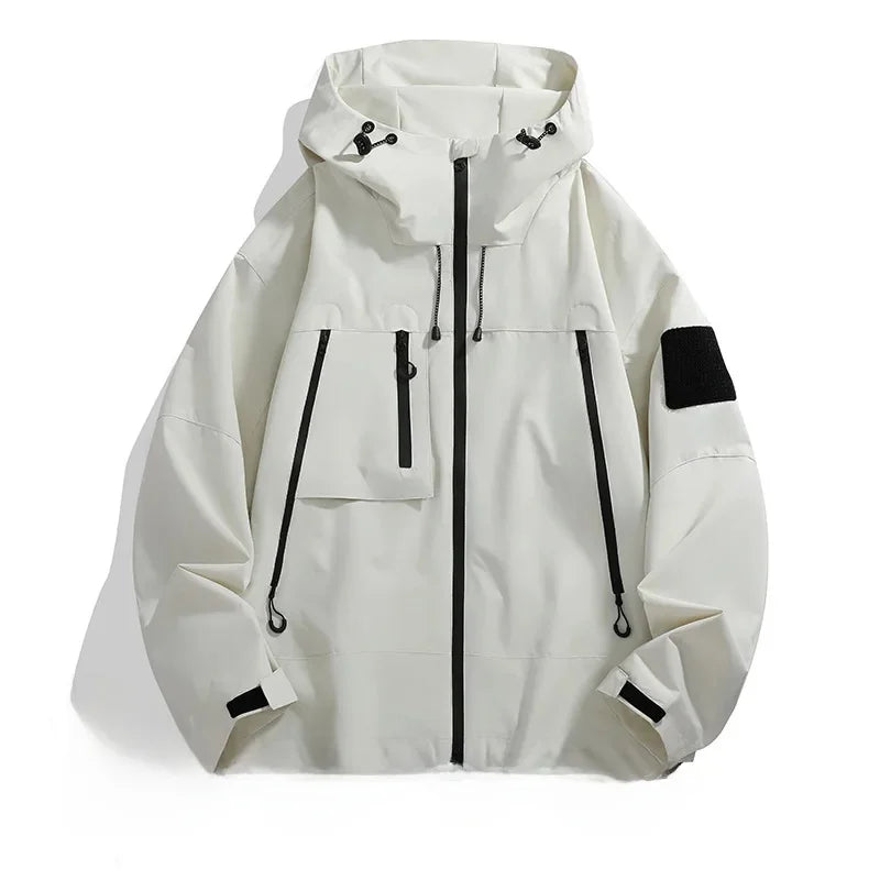 Lune London | Men's Softshell Jacket - Loose Fit with Hood