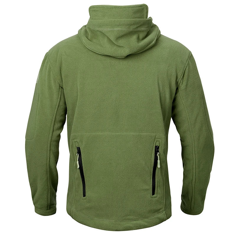 Lune London | Men's water-repellent softshell jacket - removable hood