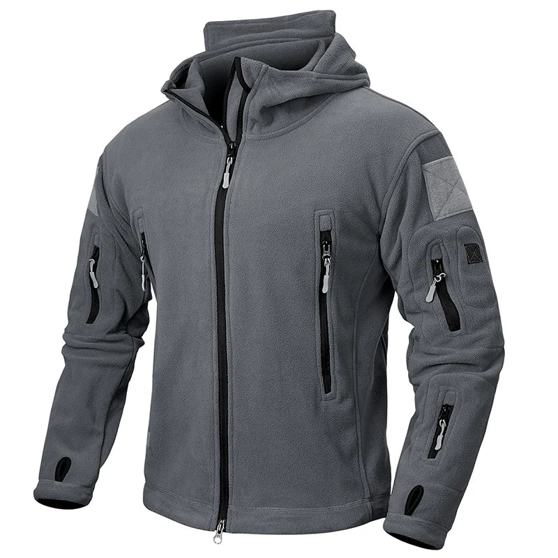 Lune London | Men's water-repellent softshell jacket - removable hood