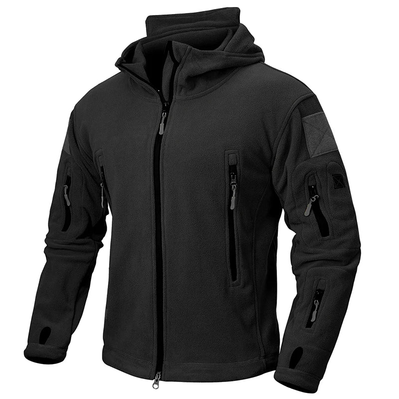 Lune London | Men's water-repellent softshell jacket - removable hood