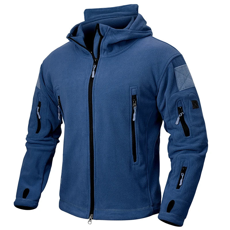 Lune London | Men's water-repellent softshell jacket - removable hood