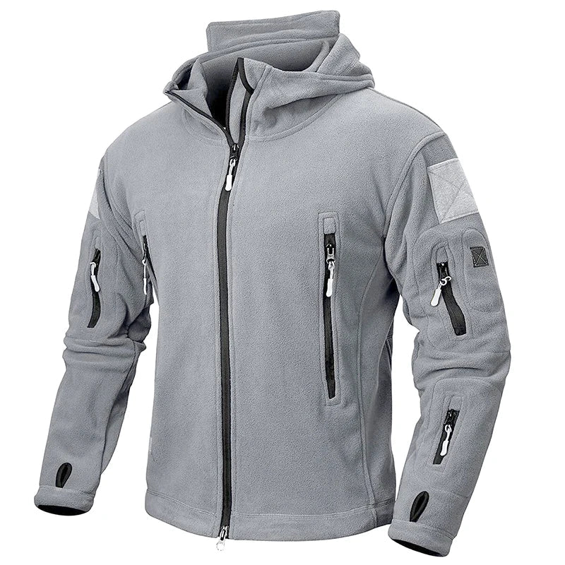 Lune London | Men's water-repellent softshell jacket - removable hood