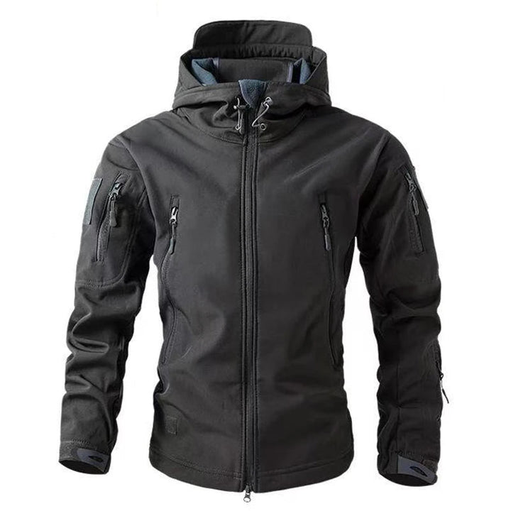 Lune London | Men Winter Softshell Jacket - Windproof & With Hood