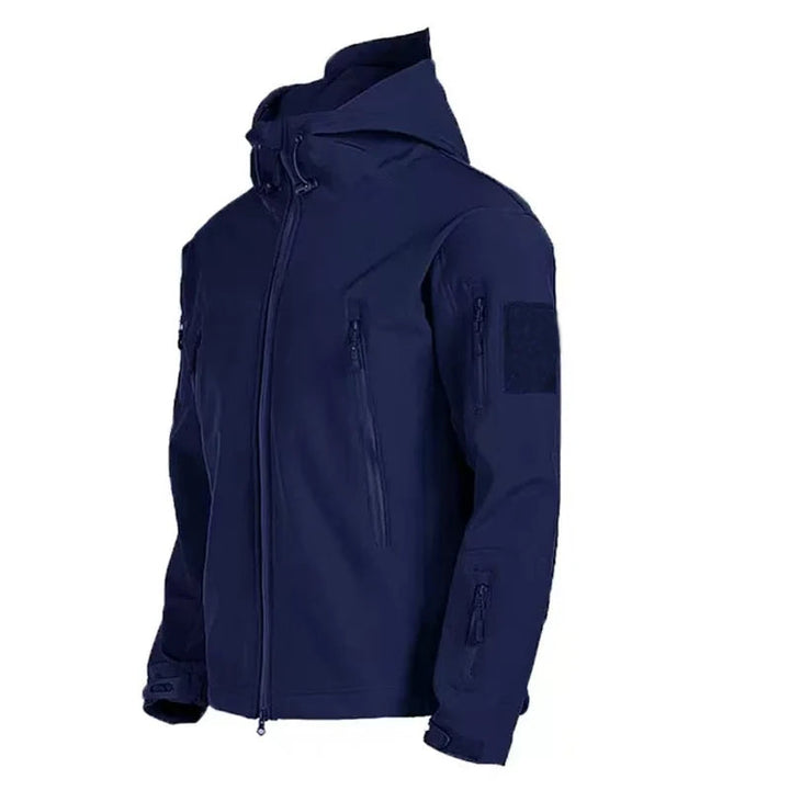 Lune London | Men's waterproof fleece jacket - With hood winter