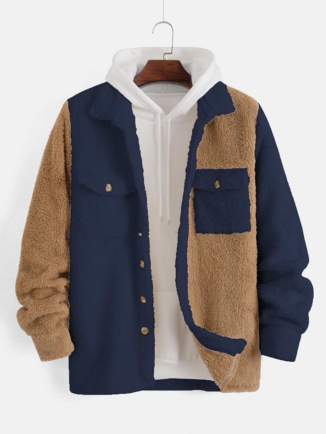 Lune London | Men's Winter Jacket, windproof, fleece material - regular fit