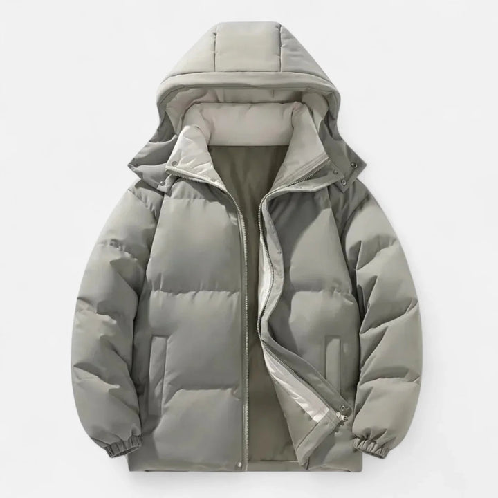 Lune London | Men's Down Jacket, Hood, Plus Size - Winter