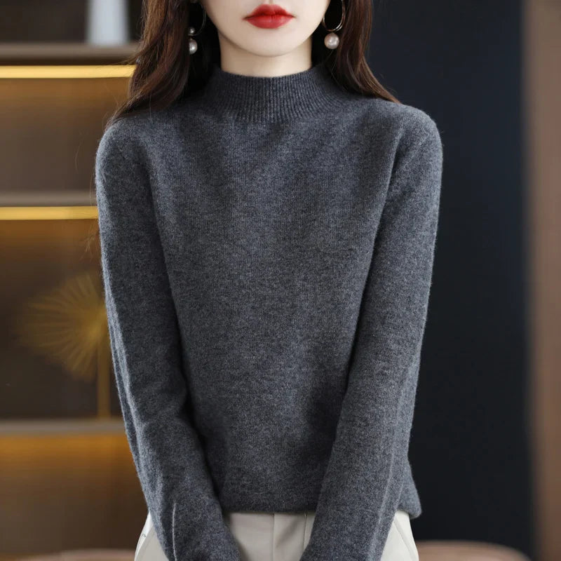 Lune London | Merino Wool Sweater for Women - Slim Fit