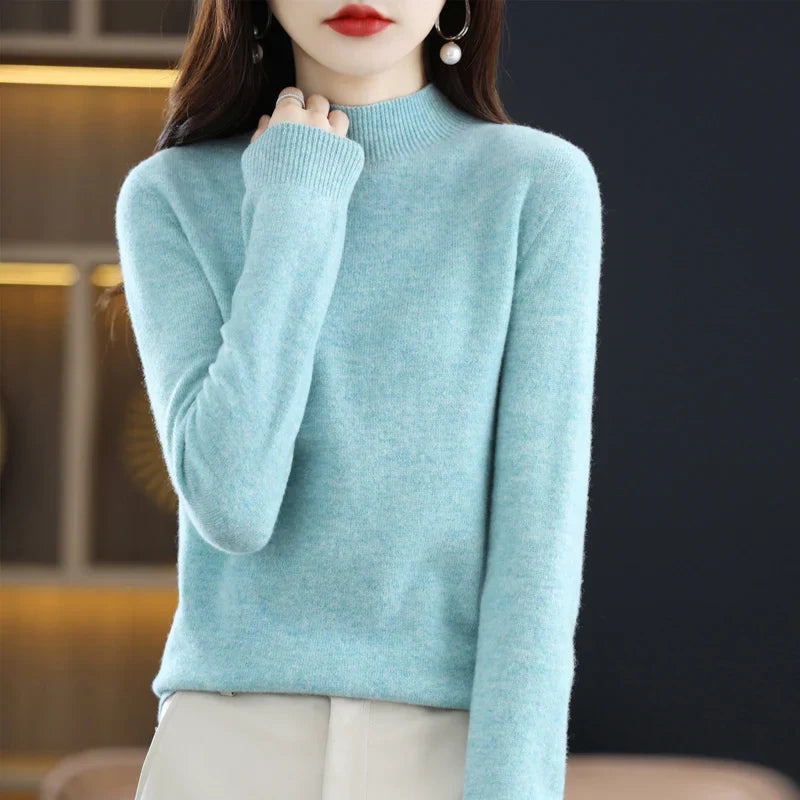 Lune London | Merino Wool Sweater for Women - Slim Fit