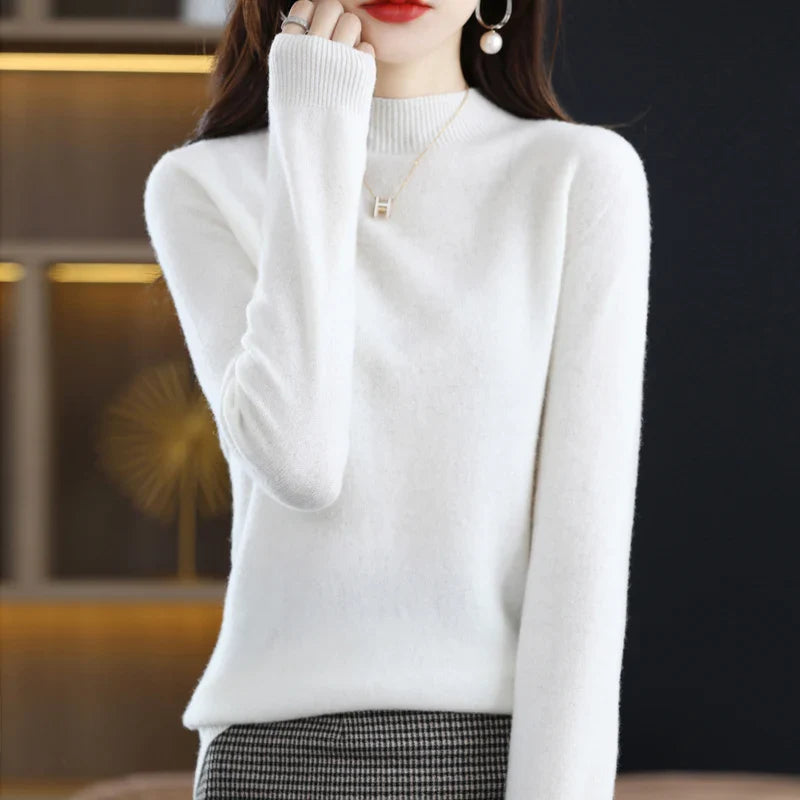 Lune London | Merino Wool Sweater for Women - Slim Fit