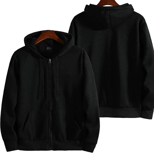 Chic und Stil | Hoodie - Sporty and comfortable hoodie with zipper for autumn and winter