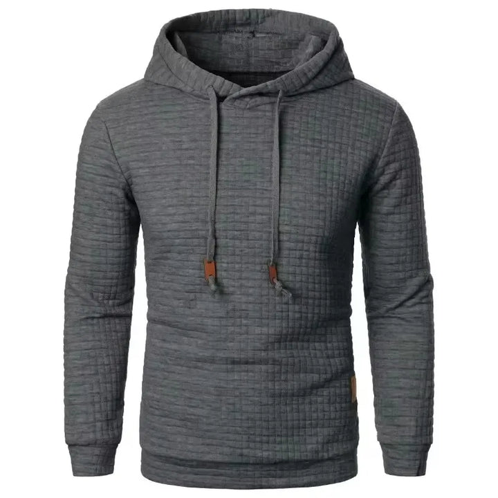 Lune London | Hoodie - Warm knitted sweater with hood, cords, and soft fabric