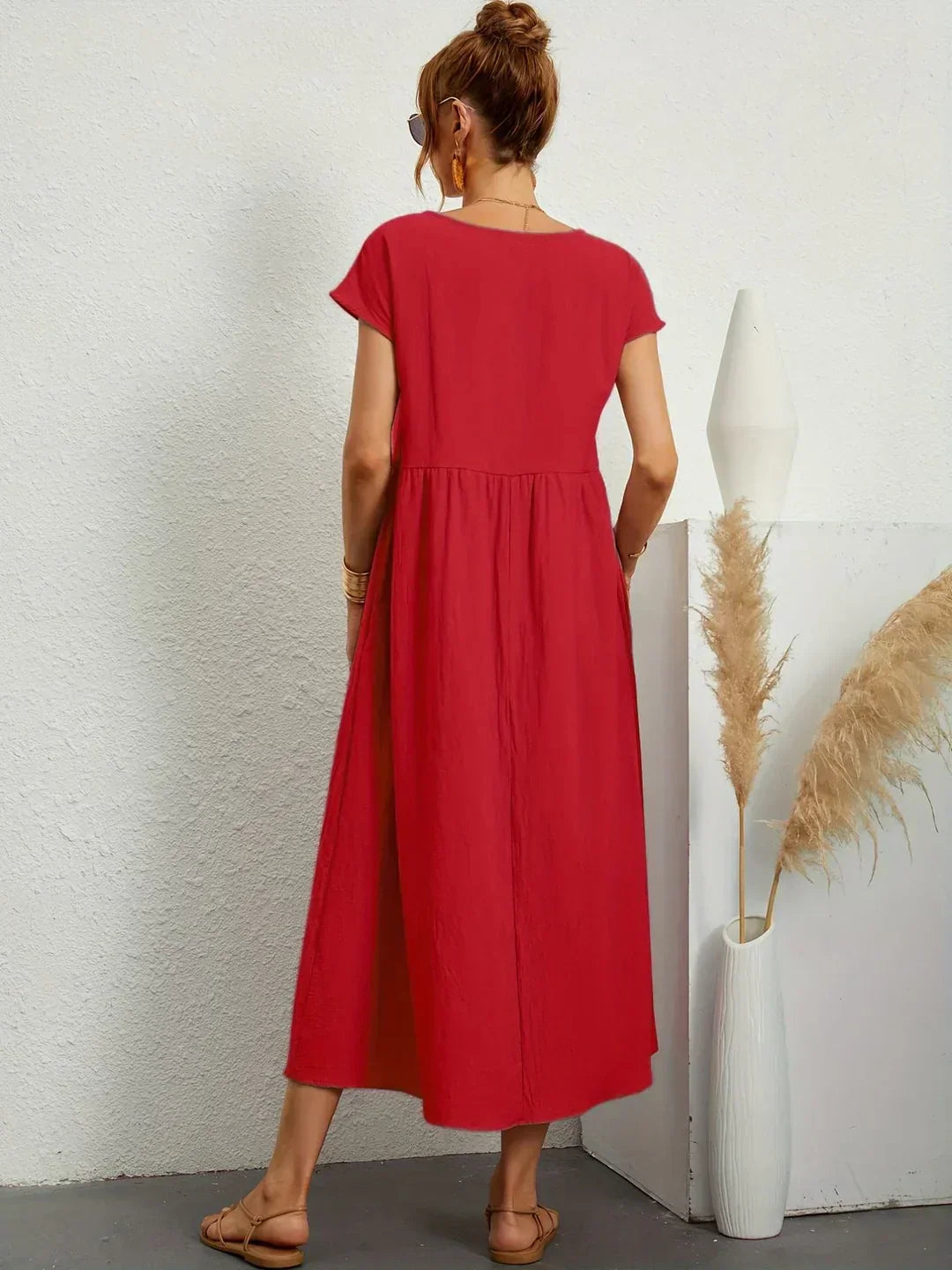 Lune London | Casual Elegant Cotton and Linen Dress