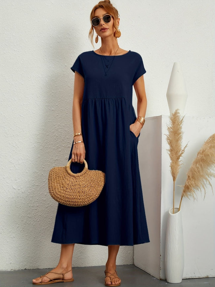 Lune London | Round Neck Dress Elegant Design for Women