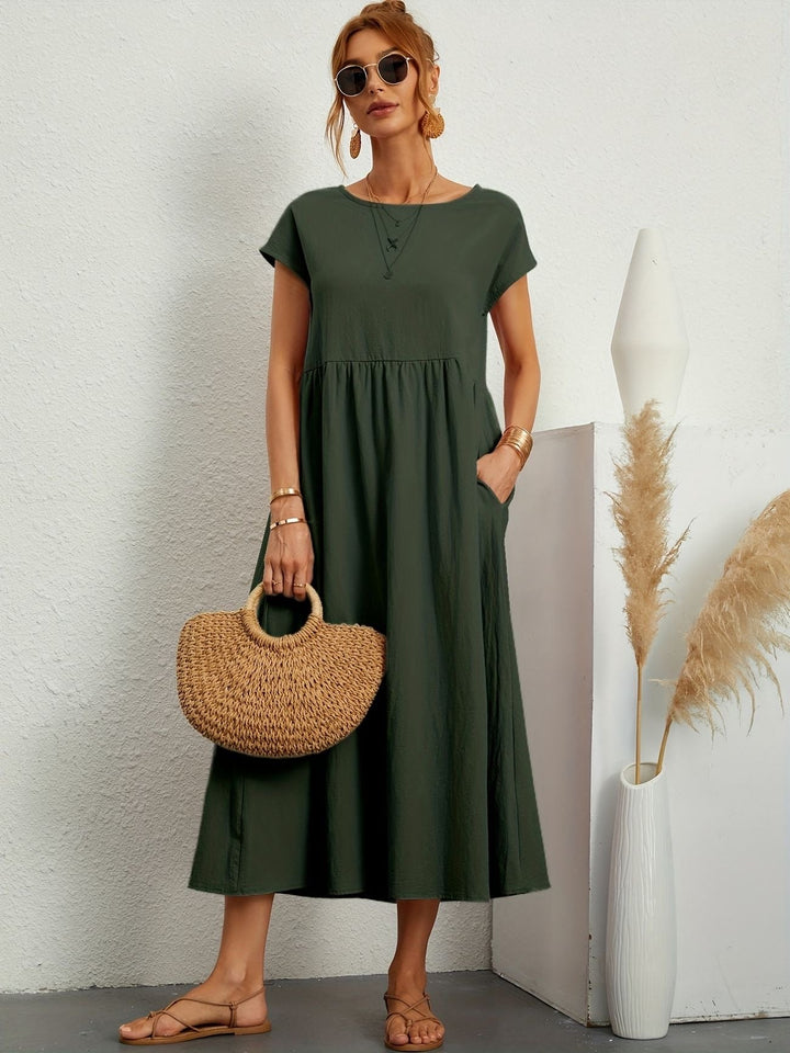 Lune London | Round Neck Dress Elegant Design for Women