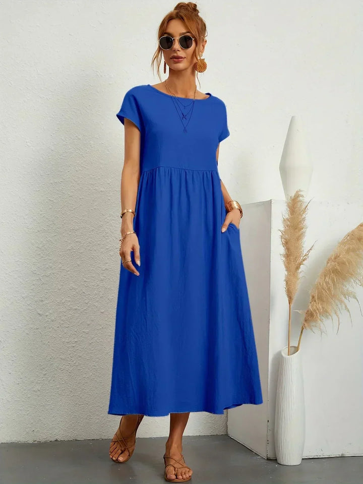 Lune London | Casual Elegant Cotton and Linen Dress