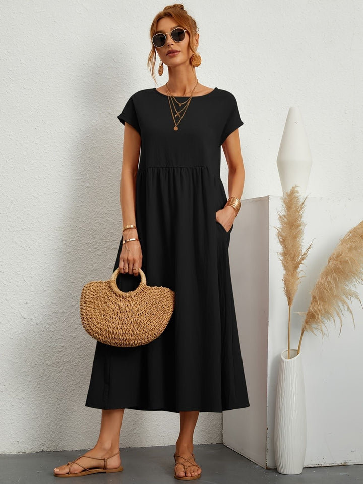 Lune London | Round Neck Dress Elegant Design for Women