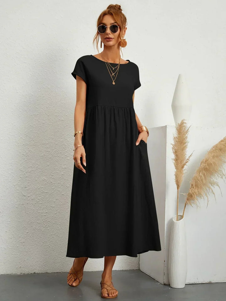 Lune London | Casual Elegant Cotton and Linen Dress