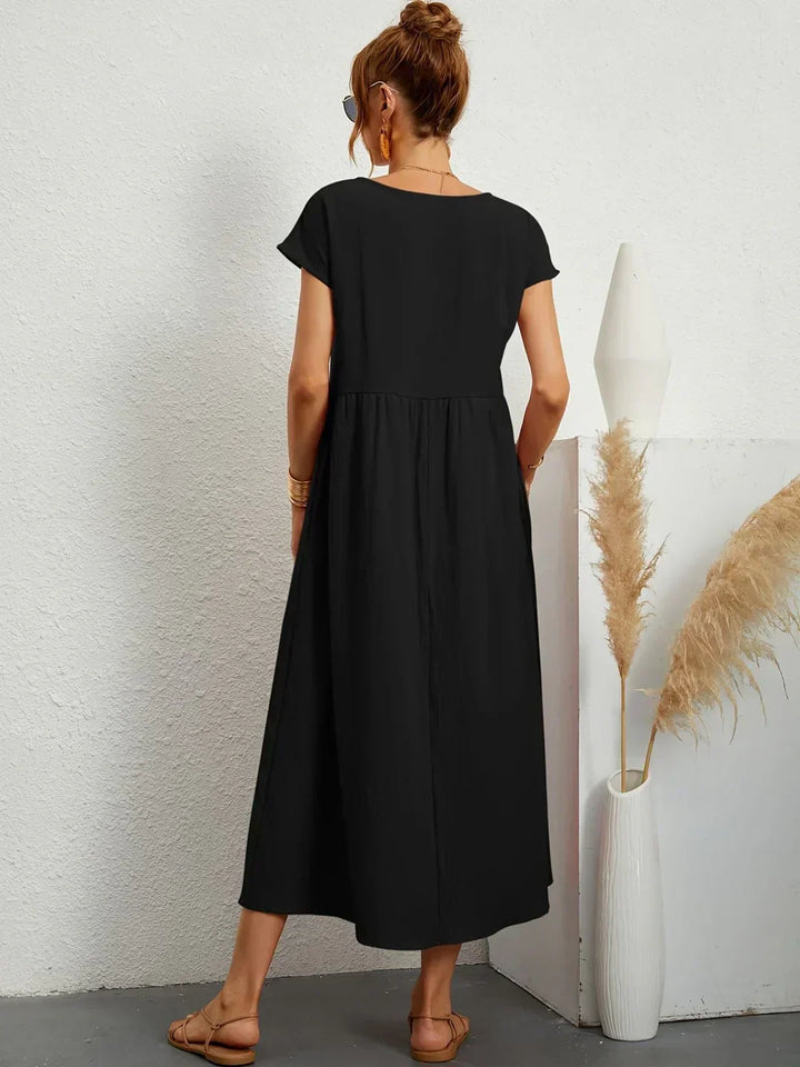 Lune London | Casual Elegant Cotton and Linen Dress