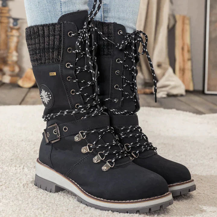 Lune London | Midi Tube Martin Boots for Women – Stylish & Cozy for Winter