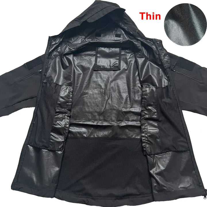 Lune London | Veste softshell - Veste tactique coupe-vent