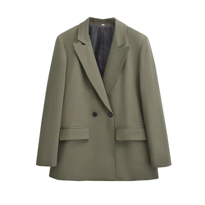 Lune London | Blazer Femme - Structuré Avec Fermeture À Double Bouton
