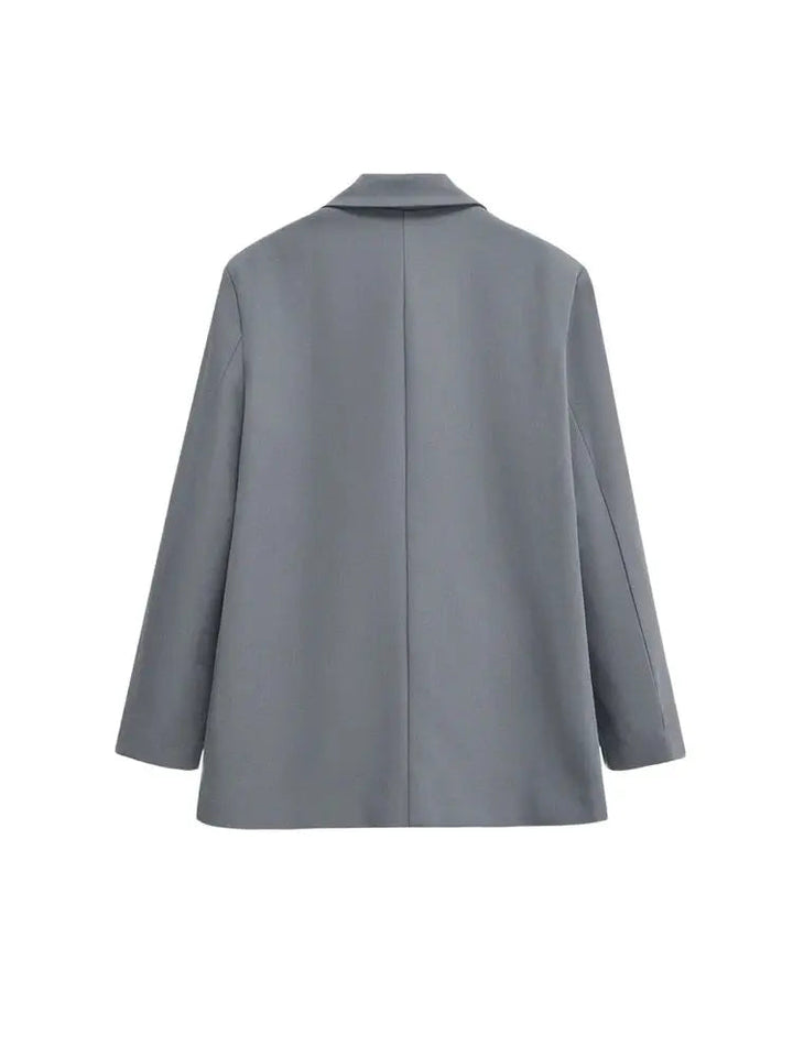 Lune London | Blazer Femme - Structuré Avec Fermeture À Double Bouton