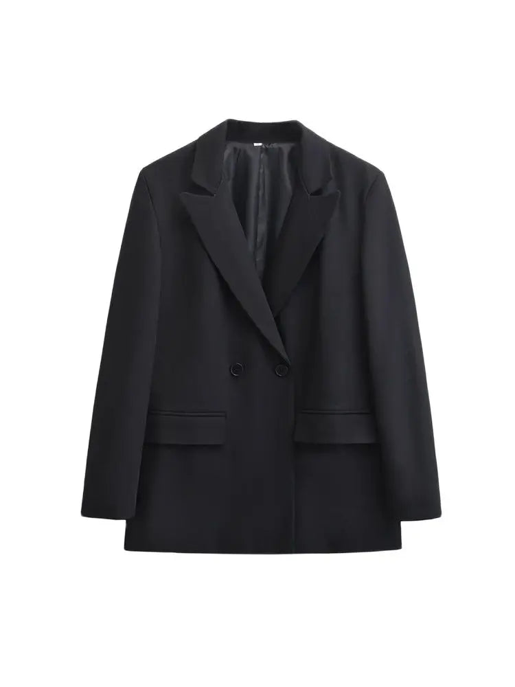 Lune London | Blazer Femme - Structuré Avec Fermeture À Double Bouton