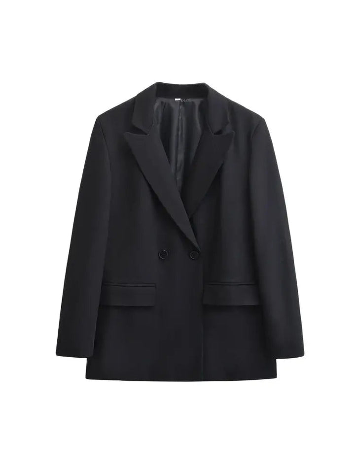 Lune London | Blazer Femme - Structuré Avec Fermeture À Double Bouton