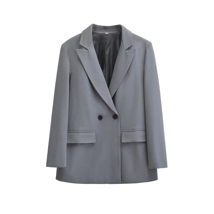 Lune London | Blazer Femme - Structuré Avec Fermeture À Double Bouton