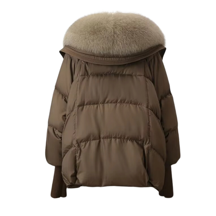 Lune London | Faux Fur Collar Puffer