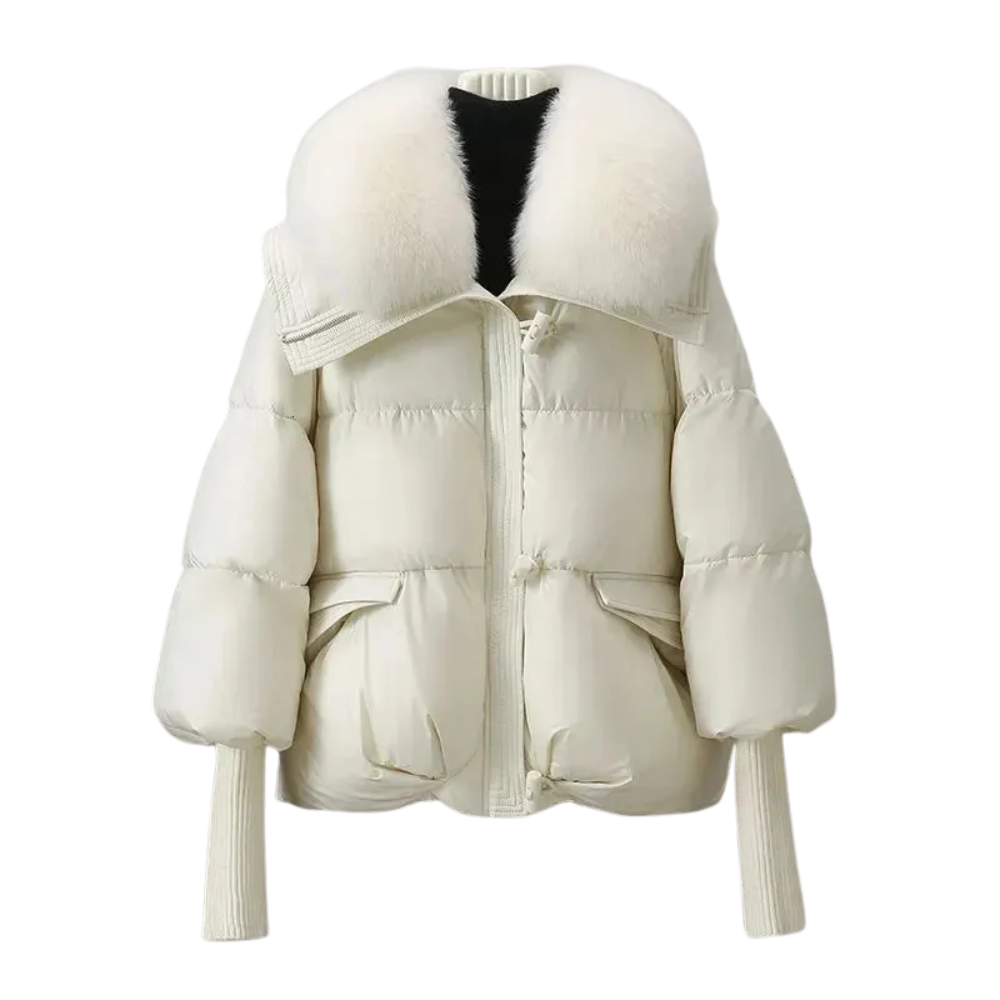 Lune London | Faux Fur Collar Puffer