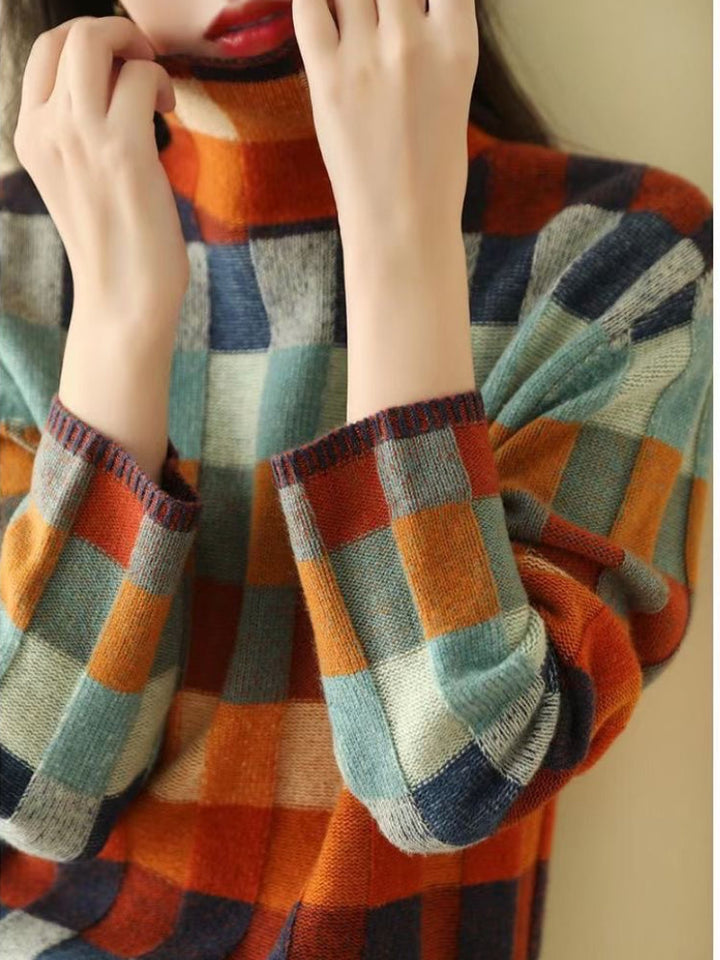 Lune London | Women's turtleneck sweater in 100% cashmere with an elegant fit