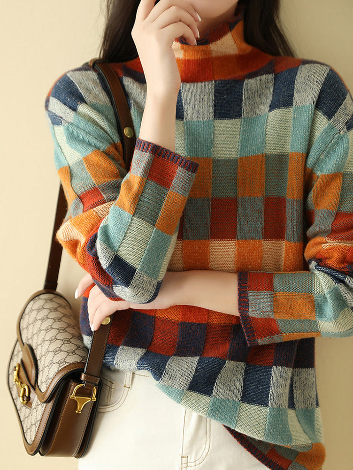 Lune London | Women's turtleneck sweater in 100% cashmere with an elegant fit