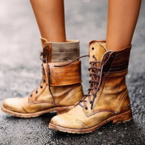 Lune London | ModeParisienne Birgit - Timeless and Cozy Retro Leather Boots
