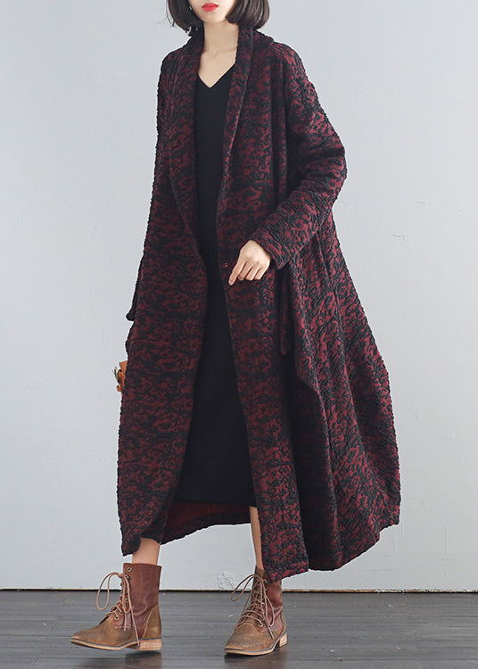 Chic und Stil | V-neck V Print Button Trench Coats